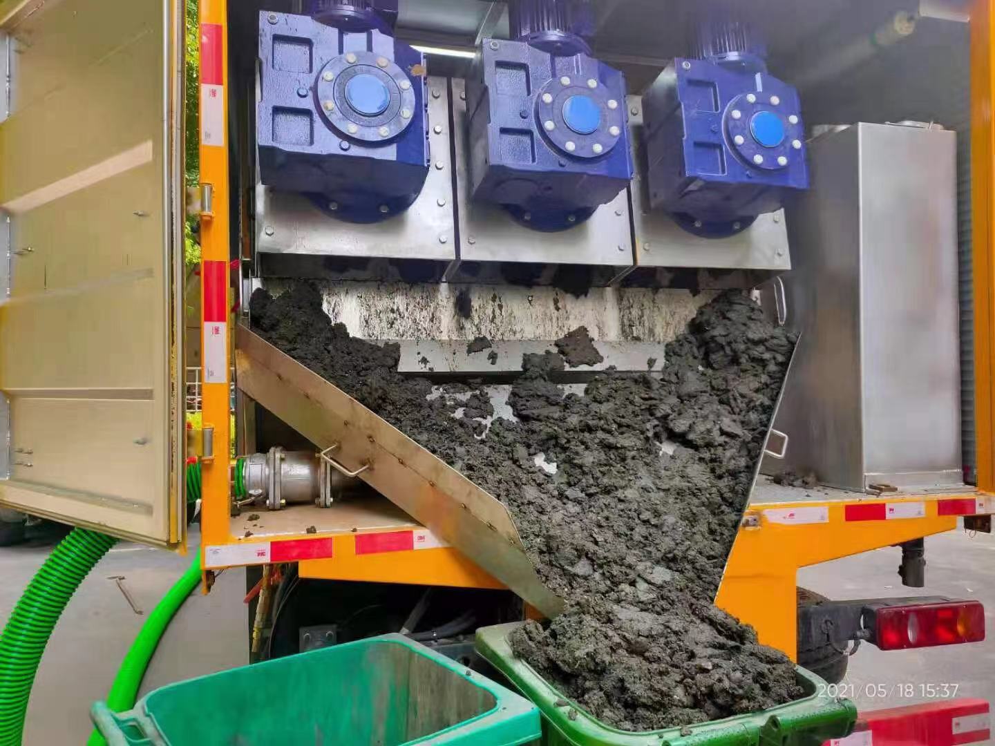 禅城化粪池清掏城市维护站-泥浆净化干湿分离处理